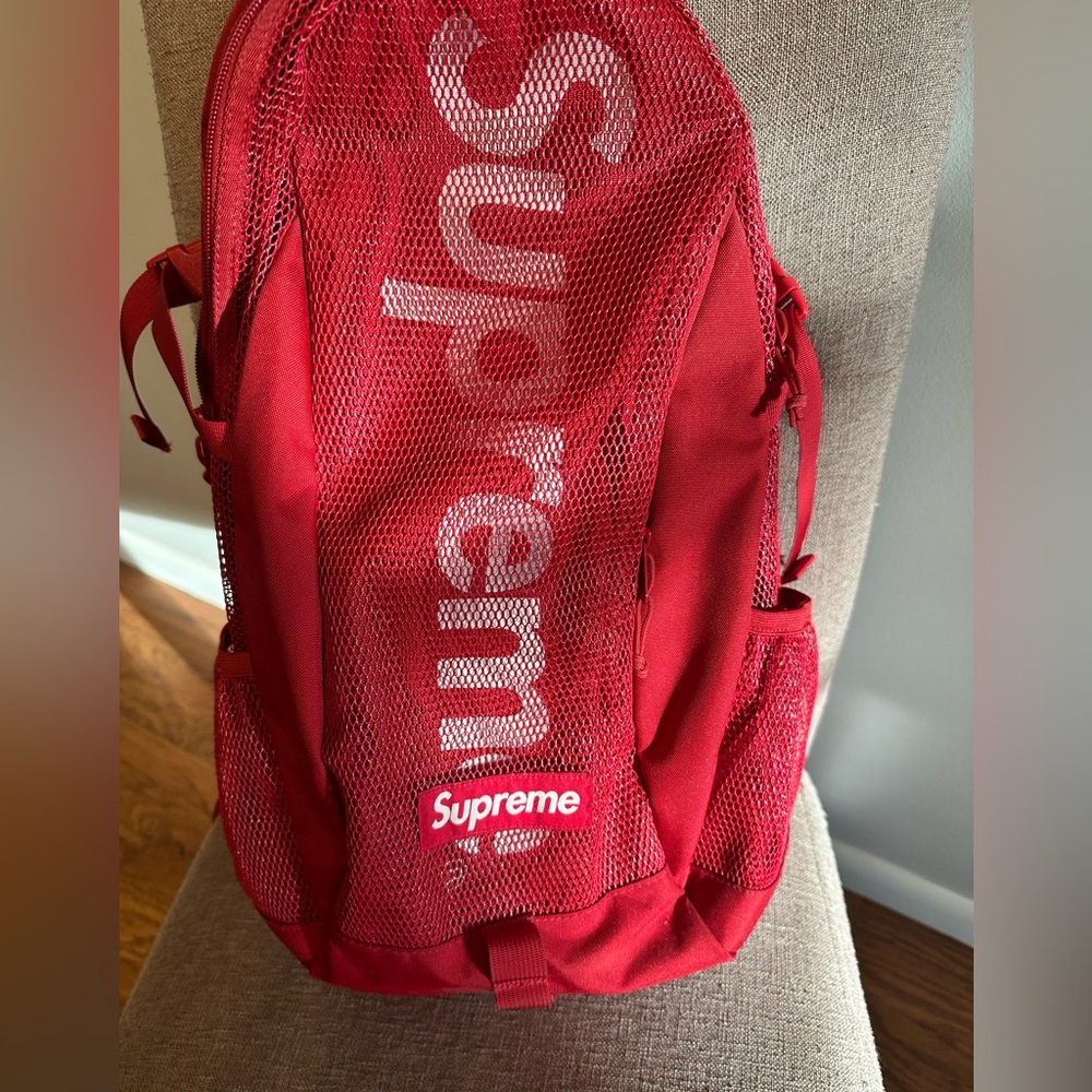 Supreme gently used backpack